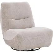 Goossens Fauteuil Ivy - Stof - Beige
