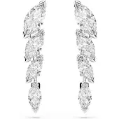 Swarovski Oorbellen 'MESMERA' zilver / wit