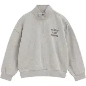 We fashion Sweatshirt grijs gemêleerd / zwart