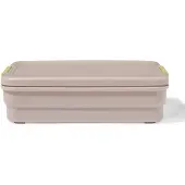 HEMA Lunchbox modulair groot grijs (paars)