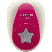 Vaessen creative Pons - Figuurpons - Ster - 8,4 x 8 cm
