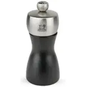 Peugeot Zoutmolen Fidji Mat Zwart / Inox 12 cm