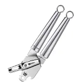 Westmark blikopener (tangmodel) met kroonkurk- en dekselopener, lengte: 21,3 cm, roestvrij staal, Glory, zilver, 18392270