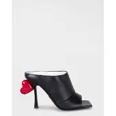 Moschino Goatskin Mules Black Size: 39 | Pumps Outlet | Dames | Zwart