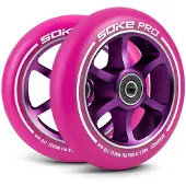 Soke Scooterwielen 110 mm - roze - 2 st