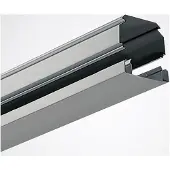 Trilux Blindafdekking van PVC, zilvergrijs, lengte 1843 mm 765... E-Line Next | 7712700