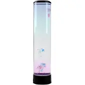 I-Total - XL Kwallenlamp Jellyfish - Extra Large H 70 cm - met kleurveranderende afstandsbediening