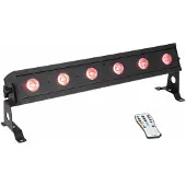 Eurolite AKKU Bar-6 Entry QCL RGBW Leiste LED-accuschijnwerper