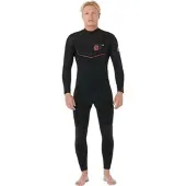 Rip Curl 2026 Heren Flashbomb Fusion 4/3mm Borst Ritssluiting Wetsuit