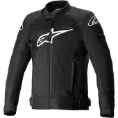 Alpinestars T-SP X Superair Textieljack Jack Zwart/Wit M, Mannen