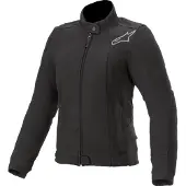 Alpinestars Banshee Fleece Dames Motortextieljack Jack Zwart 2XL, Dames