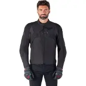 Alpinestars T-Jaws V4 Textieljack Jack Zwart M Mannen