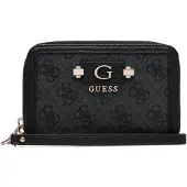 GUESS Lindsey portemonnee coal logo