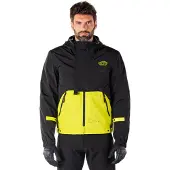Alpinestars Mootant WP waterdichte motorfietstextiljas, zwart/geel, maat M