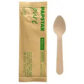 Papstar Kaffeelöffel "pure" einzeln verpackt in Papierbeutel
