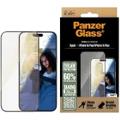 PanzerGlass Protection d'écran en verre trempé EyeCare Transparent pour iPhone 15 Plus / iPhone 16 Plus
