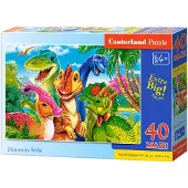 Castorland Puzzel 40 stukken Maxi Dinosaurussen Selfie 040391