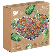Alexander Houten Puzzel Mandala Liefde 150 Stukjes - Harde vorm