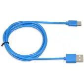 IBox IKUMTCB USB-kabel, 1 meter, USB 2.0, USB-A naar USB-C, blauw