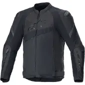 Alpinestars T-GP Plus R V4 Airflow, stoffen jas ,zwart/zwart ,S