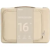 Innostyle Omniprotect Laptoptas Dames / Heren - Laptophoes 15 6 / 16 inch - Waterdicht - Beige