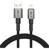 Tech-Protect Ultraboost DNA Lightning-kabel, 15W/2.4A, 100 cm, ijzergrijs