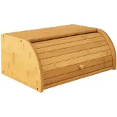 INNE - Broodtrommel - bamboe - rolluik - 40,5x27x16 cm