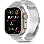 TechProtection Classic Apple Watch 49 / 46 / 45 Mm Schakelbandje Zilver