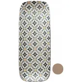 MPLCo Keramieken Serveerschaal Beige Mozaïek 32 cm