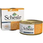 Schesir Hondenvoer Nat Blik Jelly Kip en Aloë 150 gr