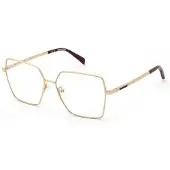 Zadig & Voltaire Zichtbril VZV495 57/15/140 Glanzend koper Metaal VROUW VZV495
