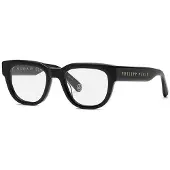 Philipp Plein VPP146M 51/21/150 Zwart glanzend Acetaat MAN VPP146M