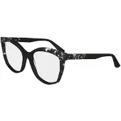 Karl Lagerfeld KL6154 55/16/140 Zwart/marmer zwart Acetaat DAMES KL6154