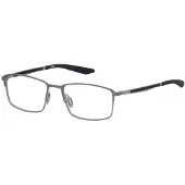 Under Armour UA 5116/G 56/18/145 Matte donker ruthenium blauw Metalen monturen MAN UA 5116/G