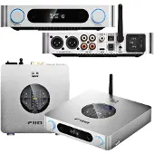 Fiio K13 R2R - Desktop DAC en Hoofdtelefoonversterker - 24-bit R2R Weerstandsladder - Zilver