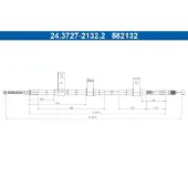 Ate 24.3727-2132.2 Handremkabel