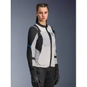Alpinestars Stella ST-2 Air Ice Grijs Zwart Dames Motorjas Maat L