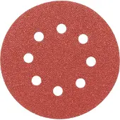 Kelfort Klitschuurschijf Rood K80 125 - 10 Stuks - 1524732