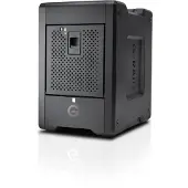 SanDisk Professional G-RAID SHUTTLE 4 - Harde schijf array - 48 TB - 4 schachten - 4 x 12 TB harde schijven - Thunderbolt 3, USB 3.2 Gen 2 (extern)