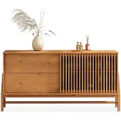 Idimex ADAMO-dressoir 145 cm van massief hout – eiken afwerking