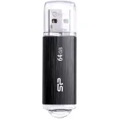 Silicon Power USB-Stick 64GB USB2.0 U02 Plastic Black