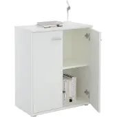 CARO-Möbel Commode TOMMY met 2 deuren - Wit