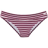 Venice beach Bikinibroek bordeaux / wit