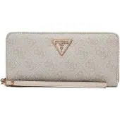 GUESS Portemonnee 'Laurel II' sand / wit