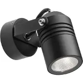 LCD LED buitenwandspot 5019, zwart, IP54 5019, zwart, Aluminium, Modern, LED buitenlamp