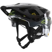 Alpinestars Vector Tech Pilot Mips Helm Zwart / Wit / Grijs
