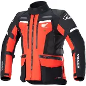 Alpinestars Bogotá Pro Honda, textieljas Drystar ,Lichtrood/Zwart ,S