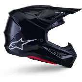 Alpinestars S-M7 Zwart Crosshelm Maat XS