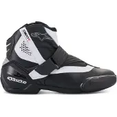 Alpinestars SMX-1 R V2, korte laarzen ,Zwart/Wit ,49 EU
