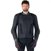 Alpinestars Missile V3, leren jas ,zwart/zwart ,52